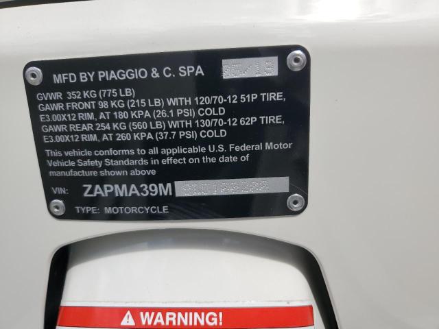 2020 VESPA GTS300 - ZAPMA39M8L5100200