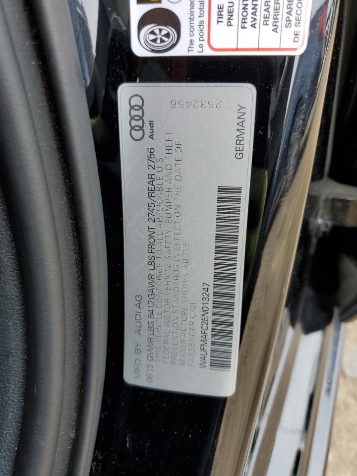 WAUFMAFC2EN013247 2014 Audi A6 Premium Plus