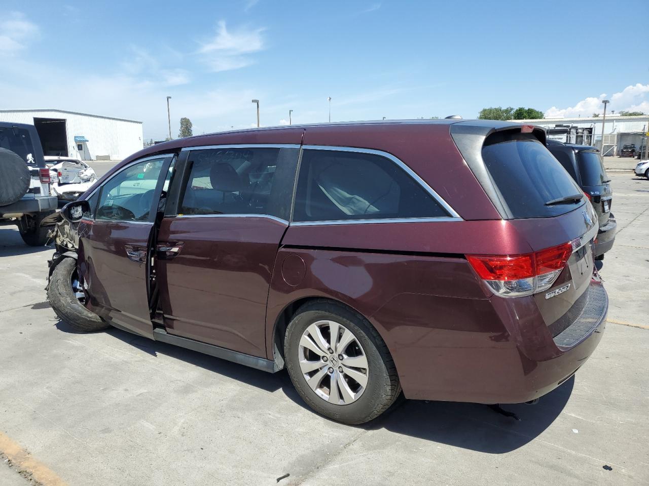 5FNRL5H6XEB009110 2014 Honda Odyssey Exl