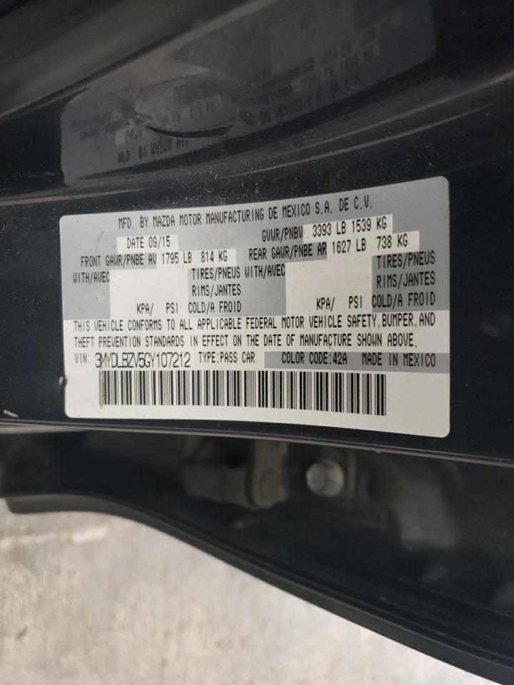 3MYDLBZV5GY107212 2016 Toyota Scion Ia