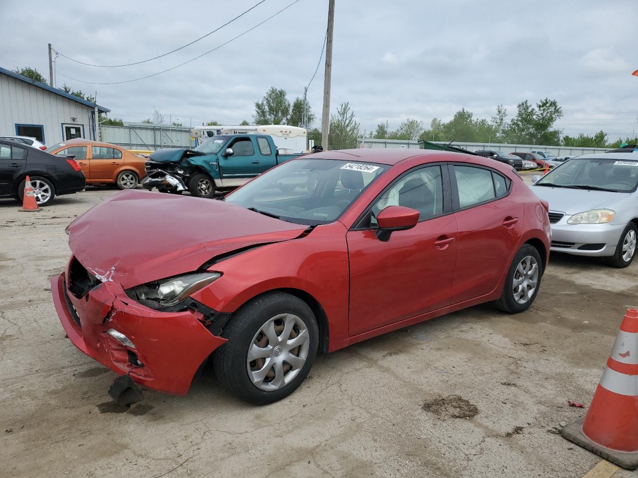 3MZBM1K76EM109609 2014 Mazda 3 Sport