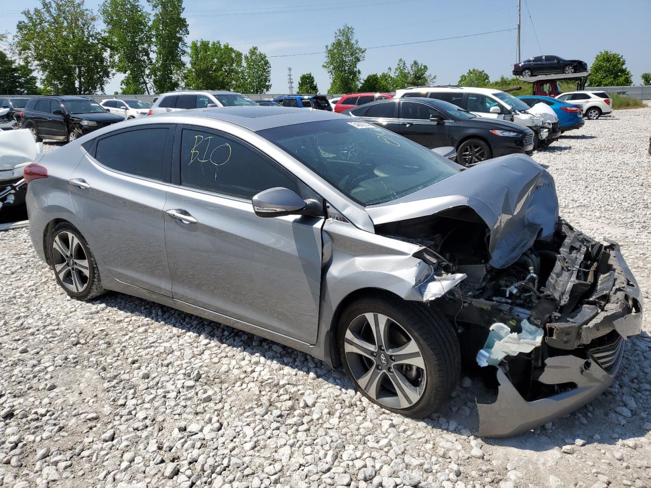 KMHDH4AHXEU155706 2014 Hyundai Elantra Se