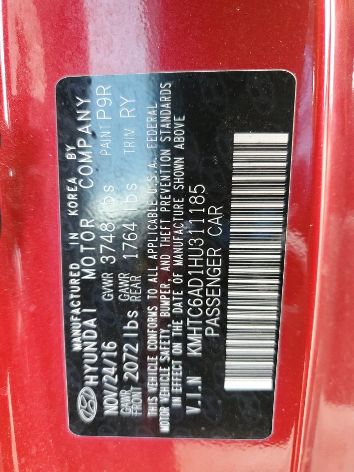 KMHTC6AD1HU311185 2017 Hyundai Veloster