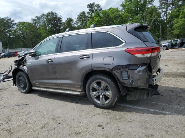 VIN 5TDDGRFH9KS069736 2019 Toyota Highlander, Hybri... no.2