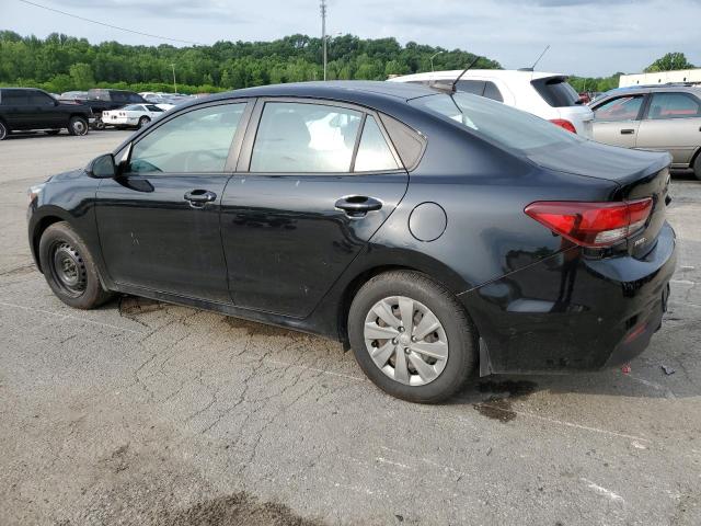 KIA RIO LX 2020 black  gas 3KPA24AD4LE299303 photo #3