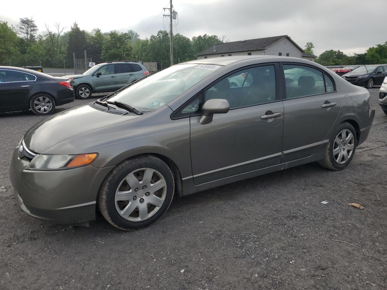 1HGFA16507L007640 2007 Honda Civic Lx