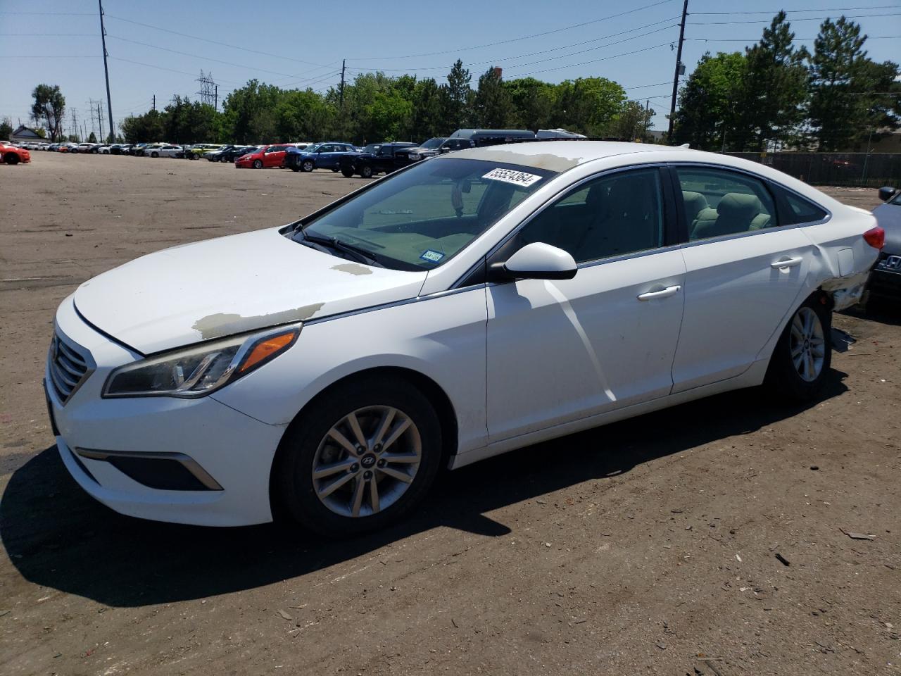 2017 Hyundai Sonata Se vin: 5NPE24AF7HH582252