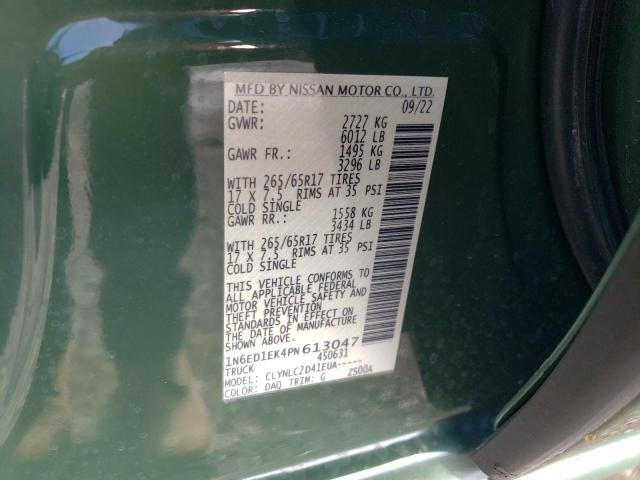 2023 NISSAN FRONTIER S - 1N6ED1EK4PN613047