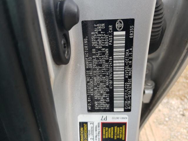 VIN 4T1BF1FK7DU724784 2013 Toyota Camry, L no.12