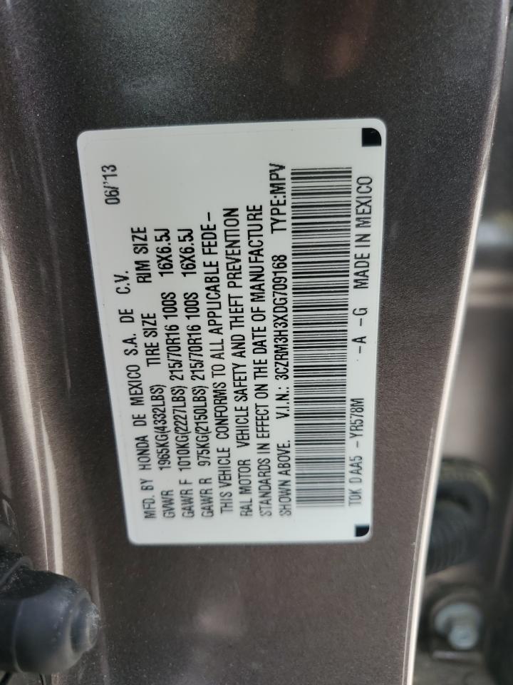 3CZRM3H3XDG709168 2013 Honda Cr-V Lx