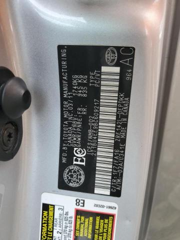 2011 Toyota Corolla Base VIN: 2T1BU4EE9BC609217 Lot: 52932764