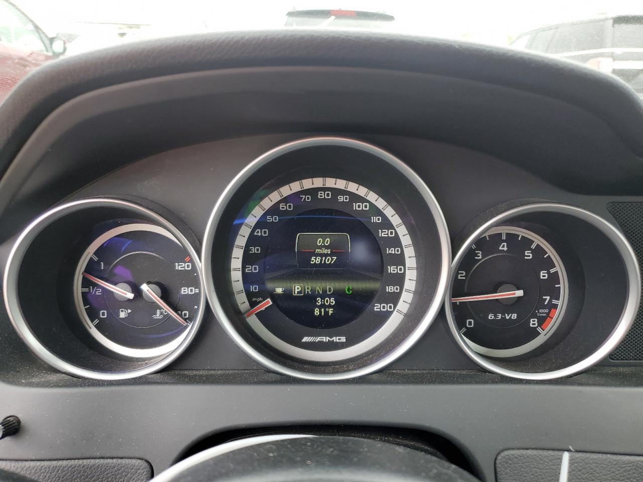 WDDGF7HB0DA784763 2013 Mercedes-Benz C 63 Amg