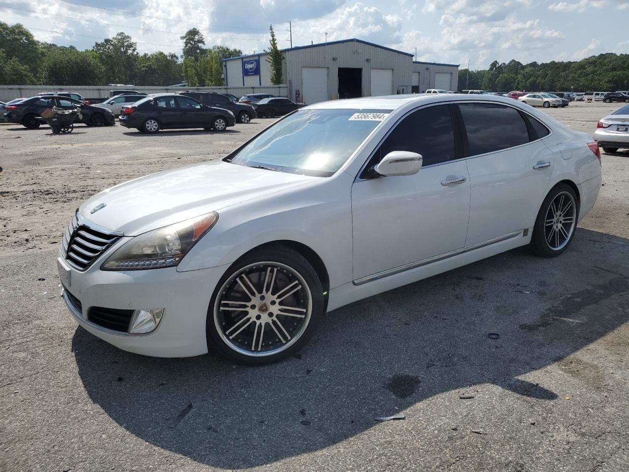 2014 Hyundai Equus Signature vin: KMHGH4JH6EU077454