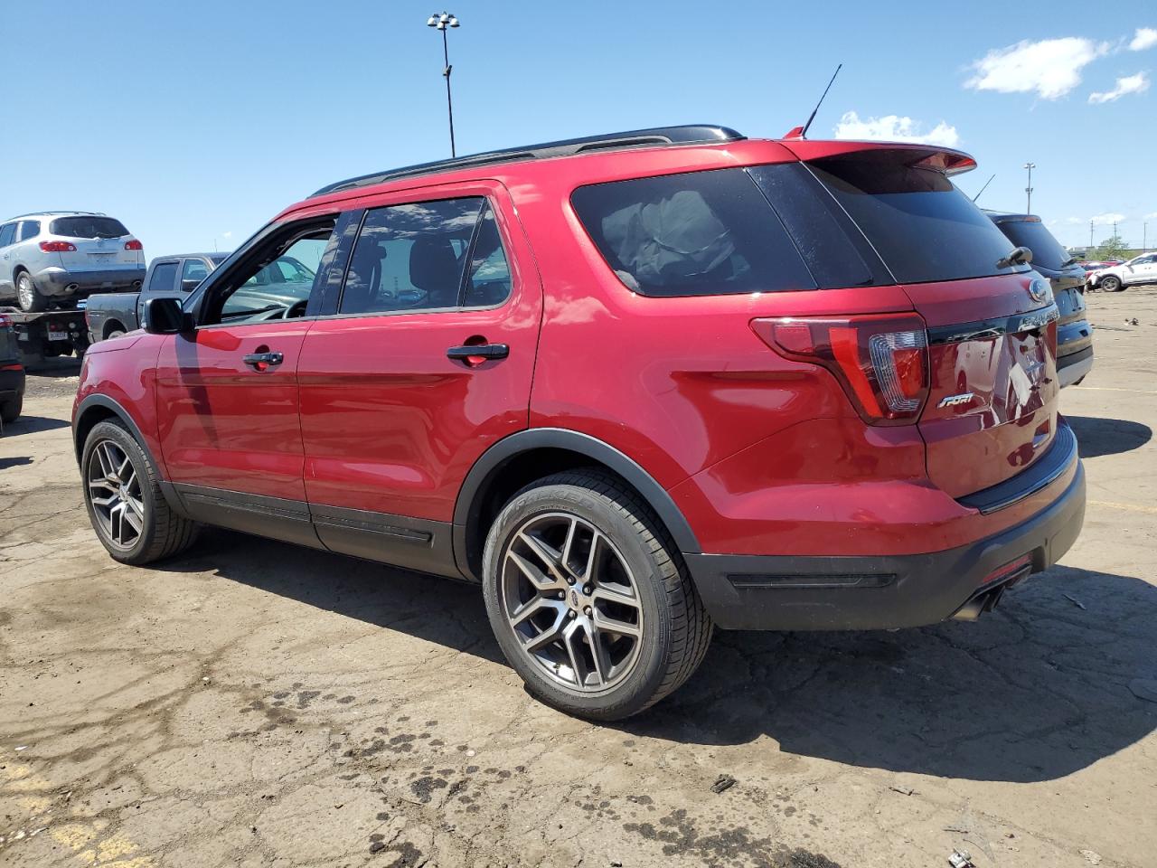 1FM5K8GTXJGA35034 2018 Ford Explorer Sport