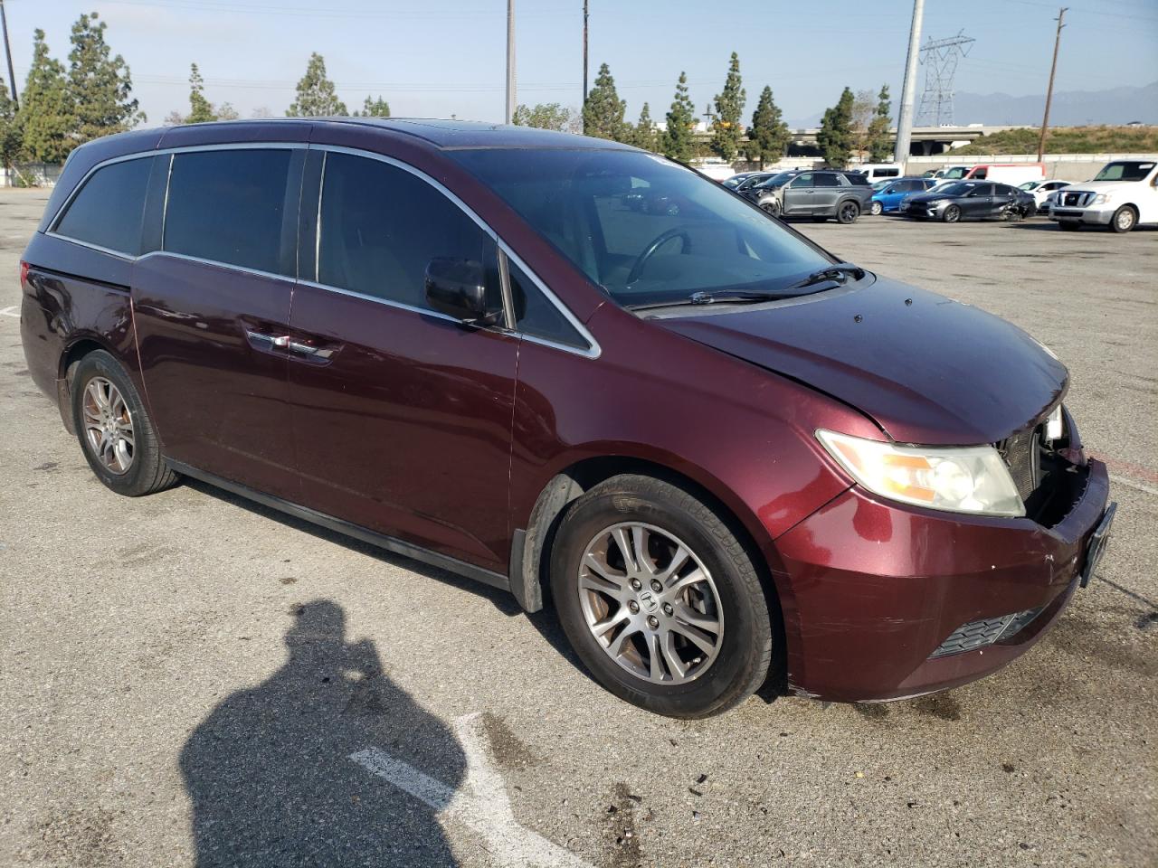 5FNRL5H68CB018580 2012 Honda Odyssey Exl