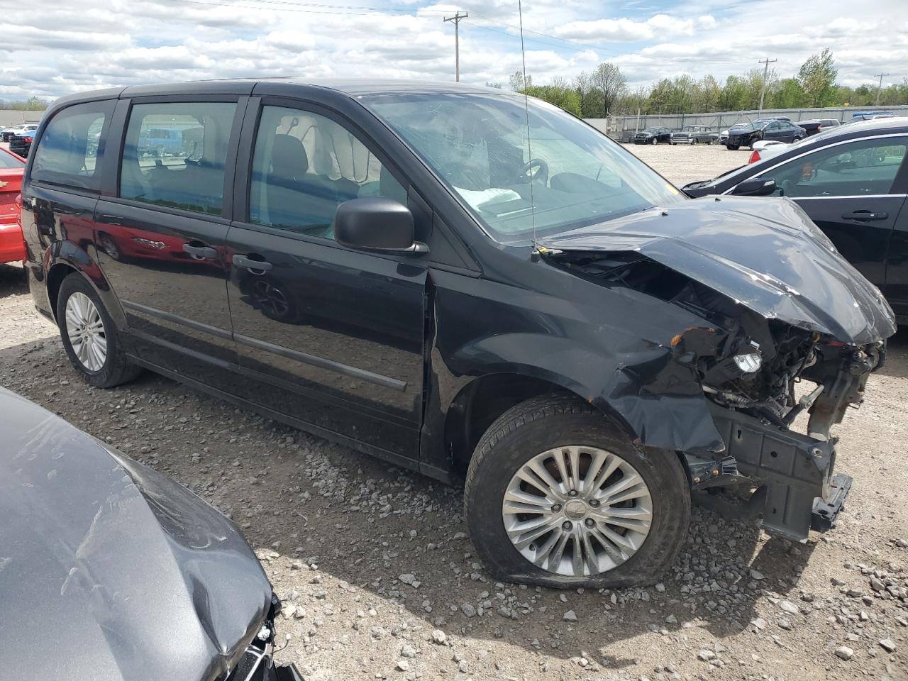 2014 Dodge Grand Caravan Se vin: 2C4RDGBG7ER250671