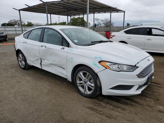 2018 Ford Fusion Se Hybrid VIN: 3FA6P0LU6JR125032 Lot: 55182194