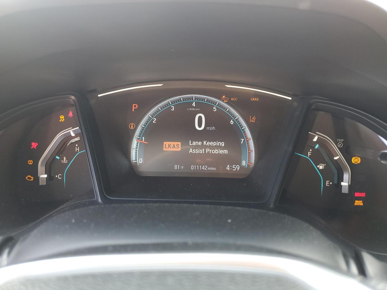 2HGFC2F61KH567584 2019 Honda Civic Lx