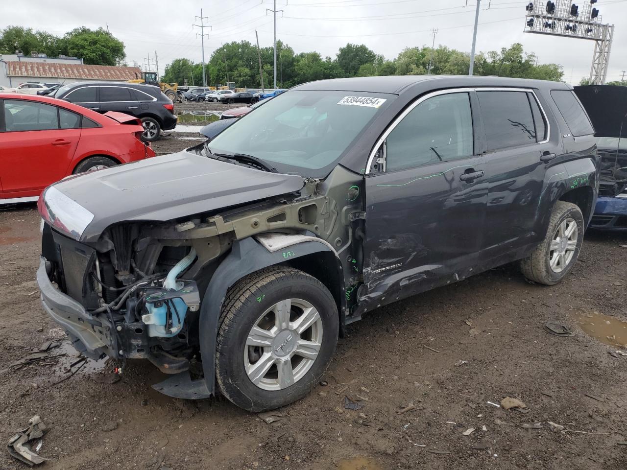 2GKALMEK3F6220752 2015 GMC Terrain Sle