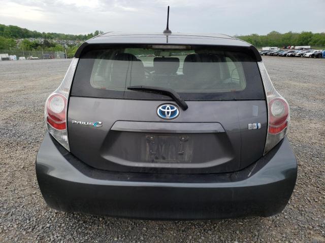 2012 Toyota Prius C VIN: JTDKDTB30C1515455 Lot: 53947474