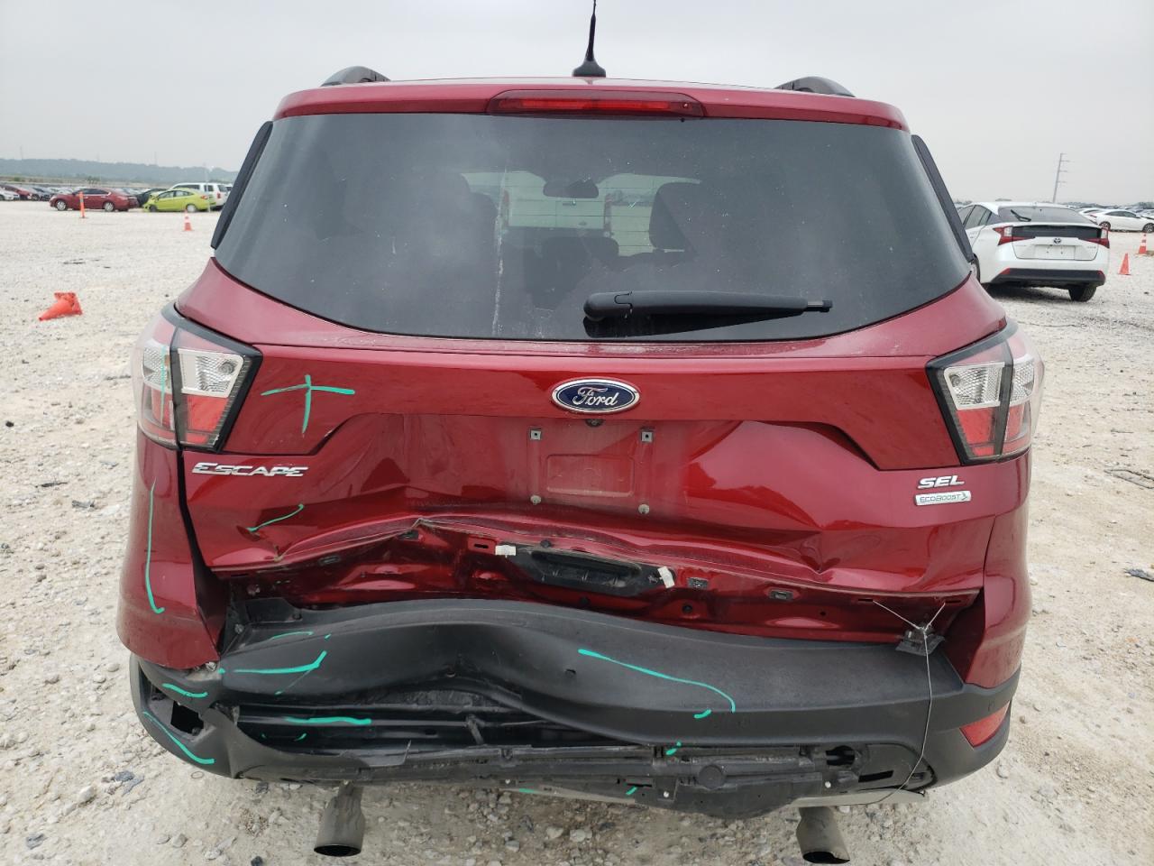 1FMCU0HDXJUD50380 2018 Ford Escape Sel