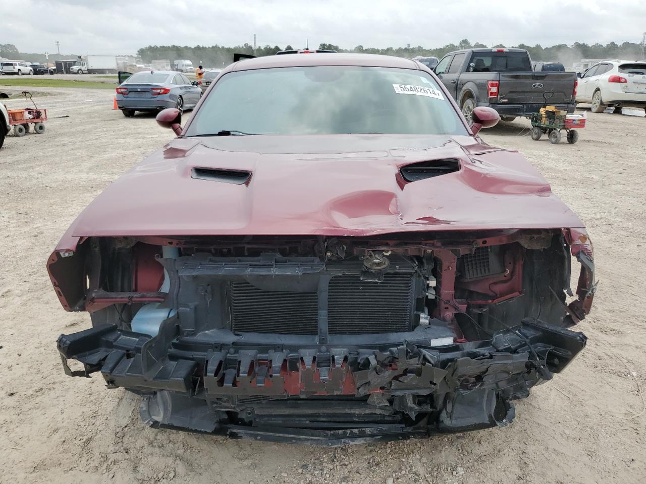 2021 Dodge Challenger Sxt vin: 2C3CDZAG6MH560077