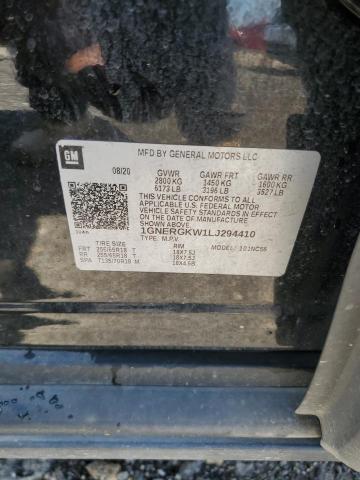 2020 Chevrolet Traverse Lt VIN: 1GNERGKW1LJ294410 Lot: 57277634