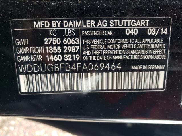 VIN WDDUG8FB4FA069464 2015 Mercedes-Benz S-Class, 5... no.12