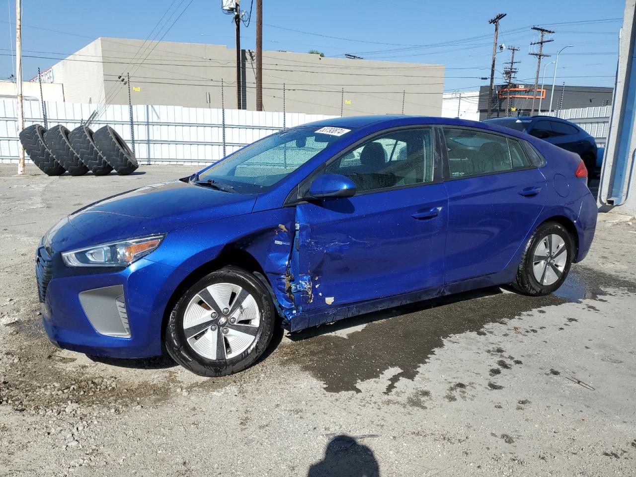 2019 Hyundai Ioniq Blue vin: KMHC65LC4KU171484