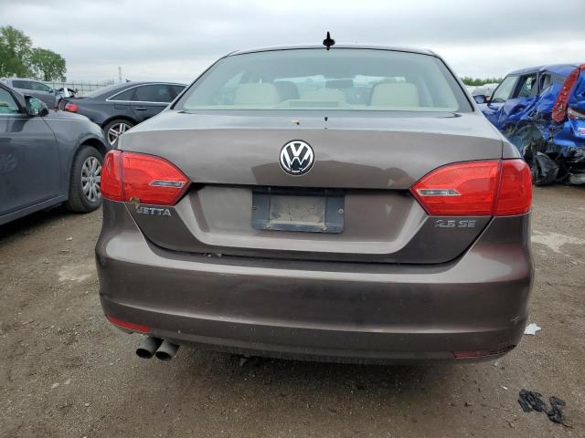 2011 Volkswagen Jetta Se VIN: 3VWDX7AJXBM323160 Lot: 54070984