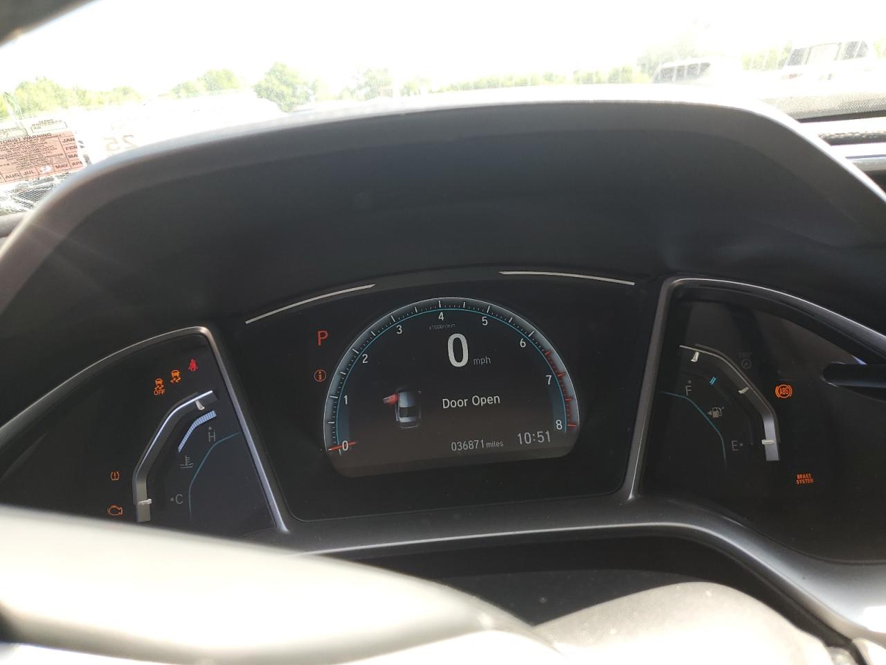 19XFC1F39KE213953 HONDA CIVIC 2019