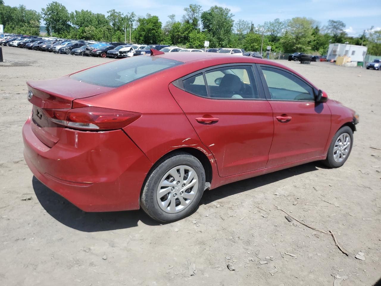 2017 Hyundai Elantra Se vin: KMHD74LF2HU079448