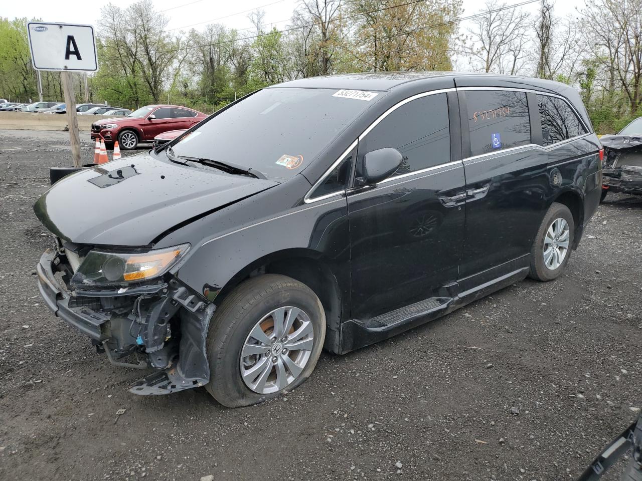 2016 Honda Odyssey Se vin: 5FNRL5H39GB148136