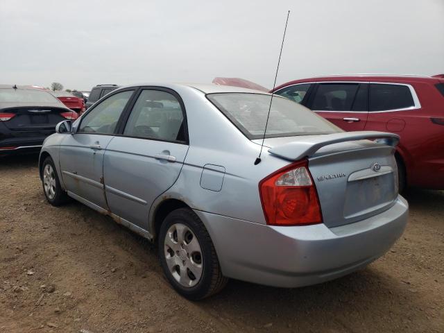 2004 Kia Spectra Lx VIN: KNAFE121245031845 Lot: 53221724