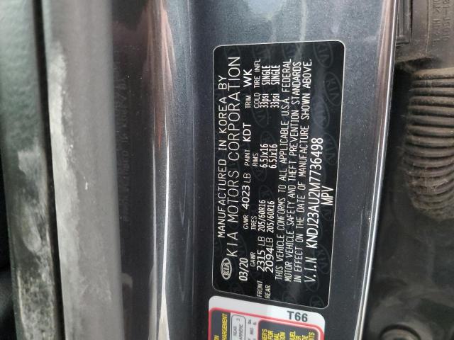 2021 Kia Soul Lx VIN: KNDJ23AU2M7736498 Lot: 55453634