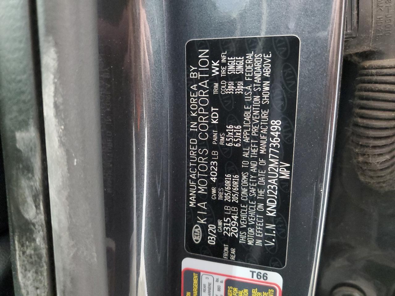 KNDJ23AU2M7736498 2021 Kia Soul Lx