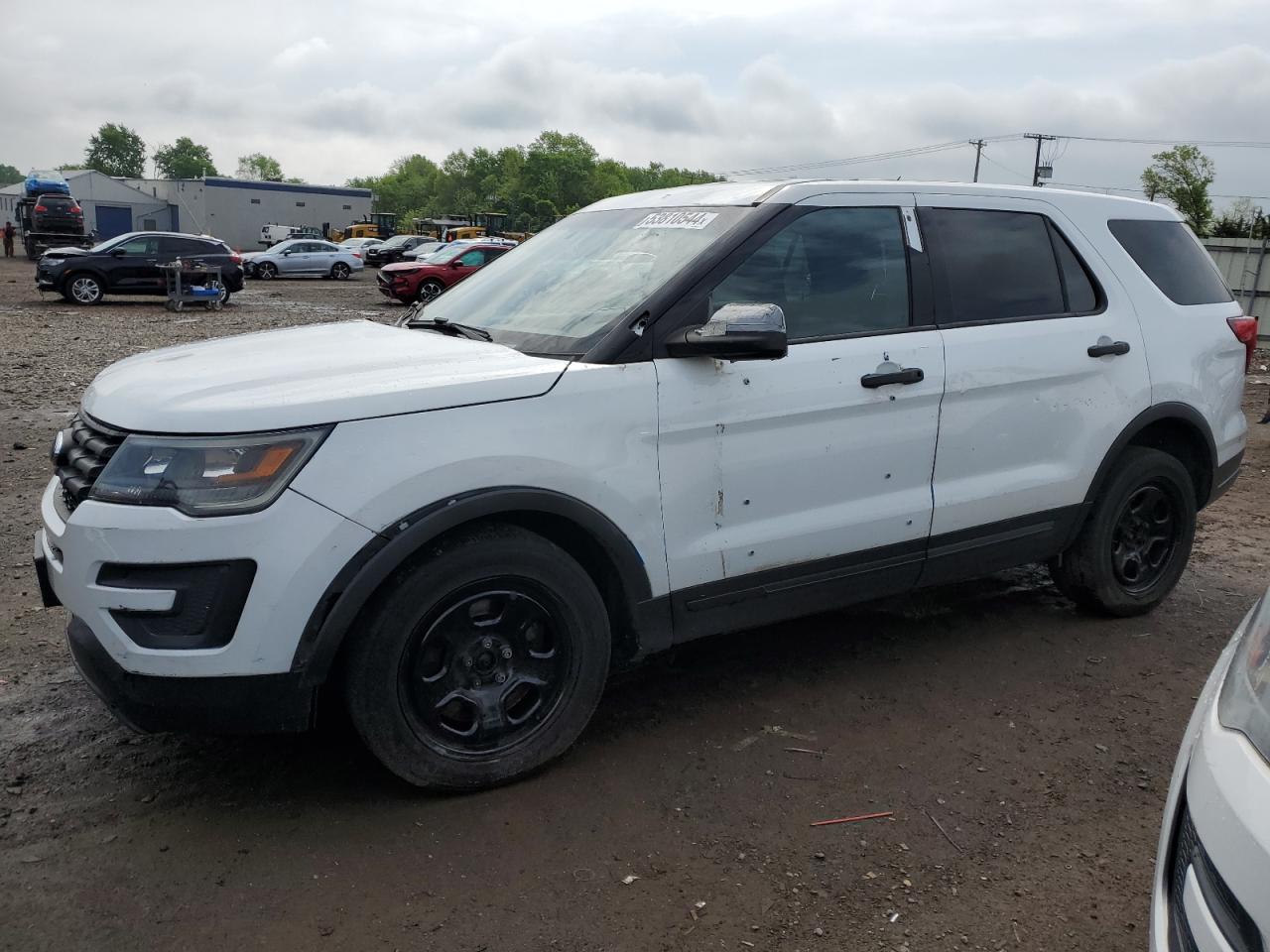 1FM5K8AR4JGA20672 2018 Ford Explorer Police Interceptor