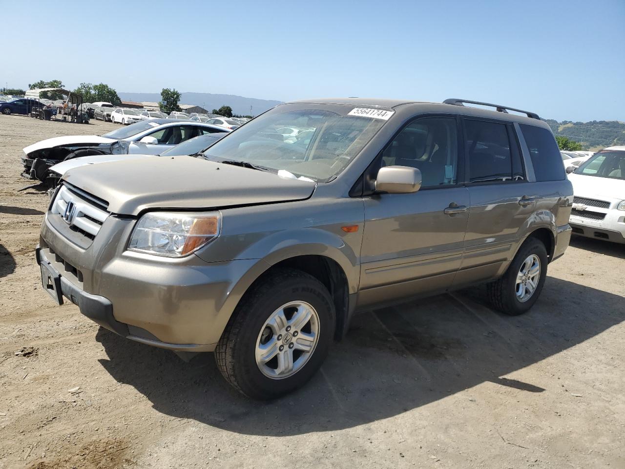 5FNYF28208B015775 2008 Honda Pilot Vp