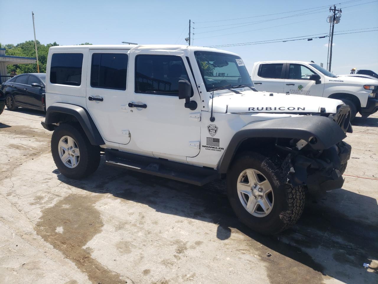 1C4BJWFG0EL102868 2014 Jeep Wrangler Unlimited Rubicon