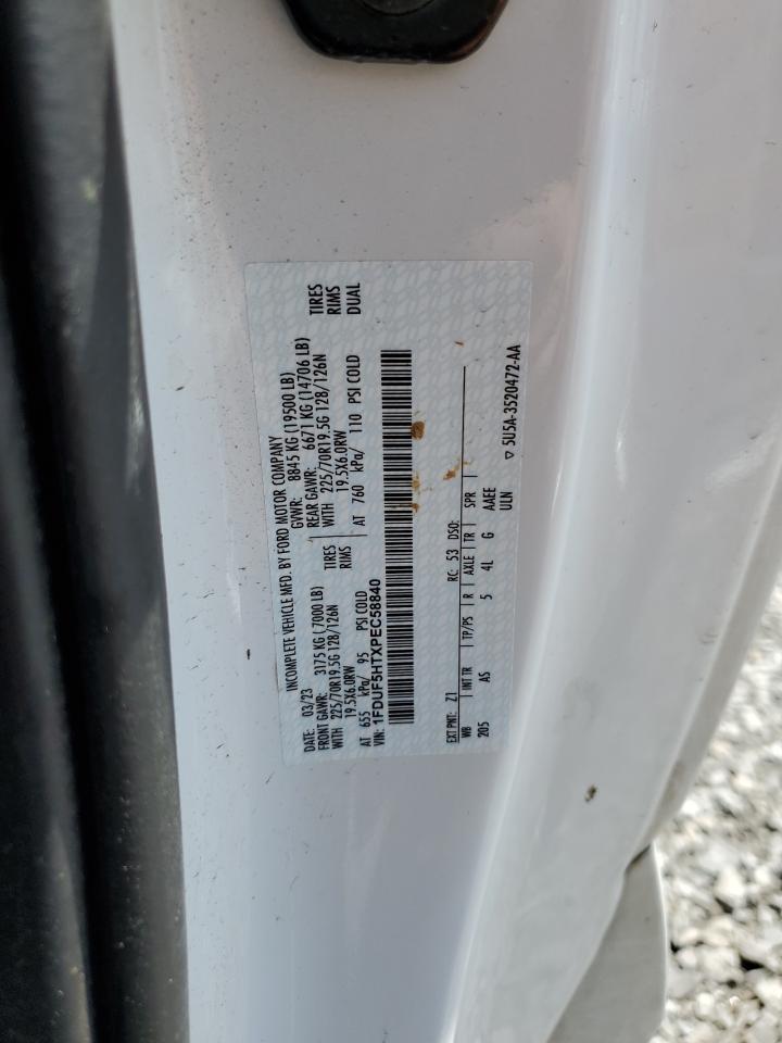 1FDUF5HTXPEC58840 FORD F550 2023