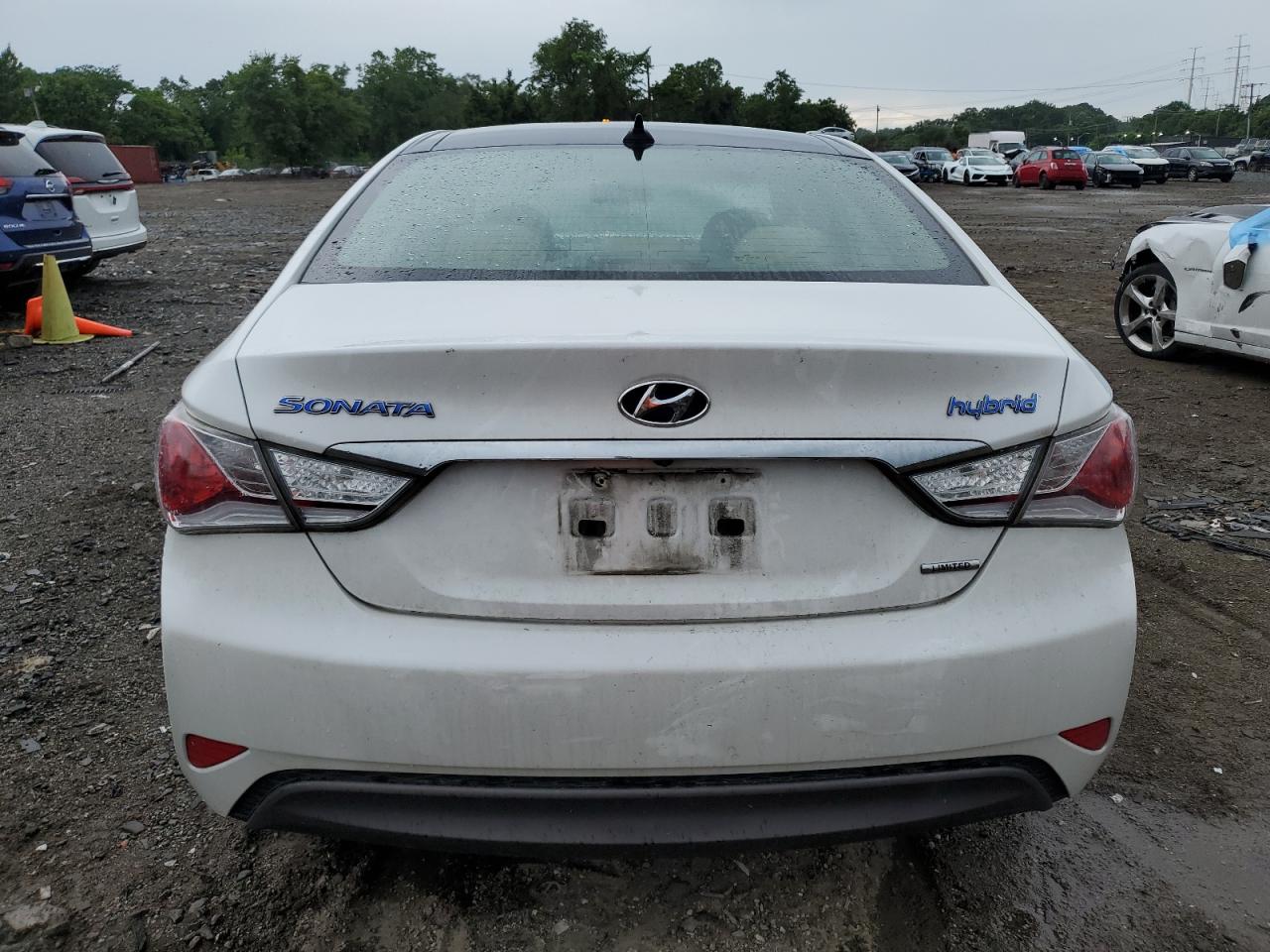 KMHEC4A49EA105672 2014 Hyundai Sonata Hybrid