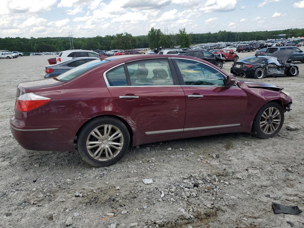 KMHGC4DF5AU092532 2010 Hyundai Genesis 4.6L