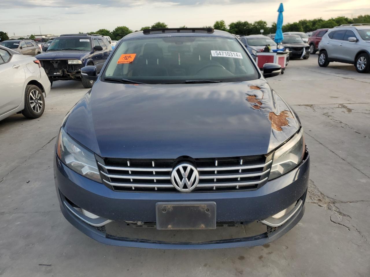 1VWCM7A34DC057418 2013 Volkswagen Passat Sel