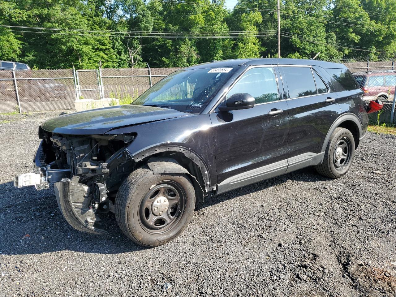 2022 Ford Explorer Police Interceptor vin: 1FM5K8AB7NGC21538