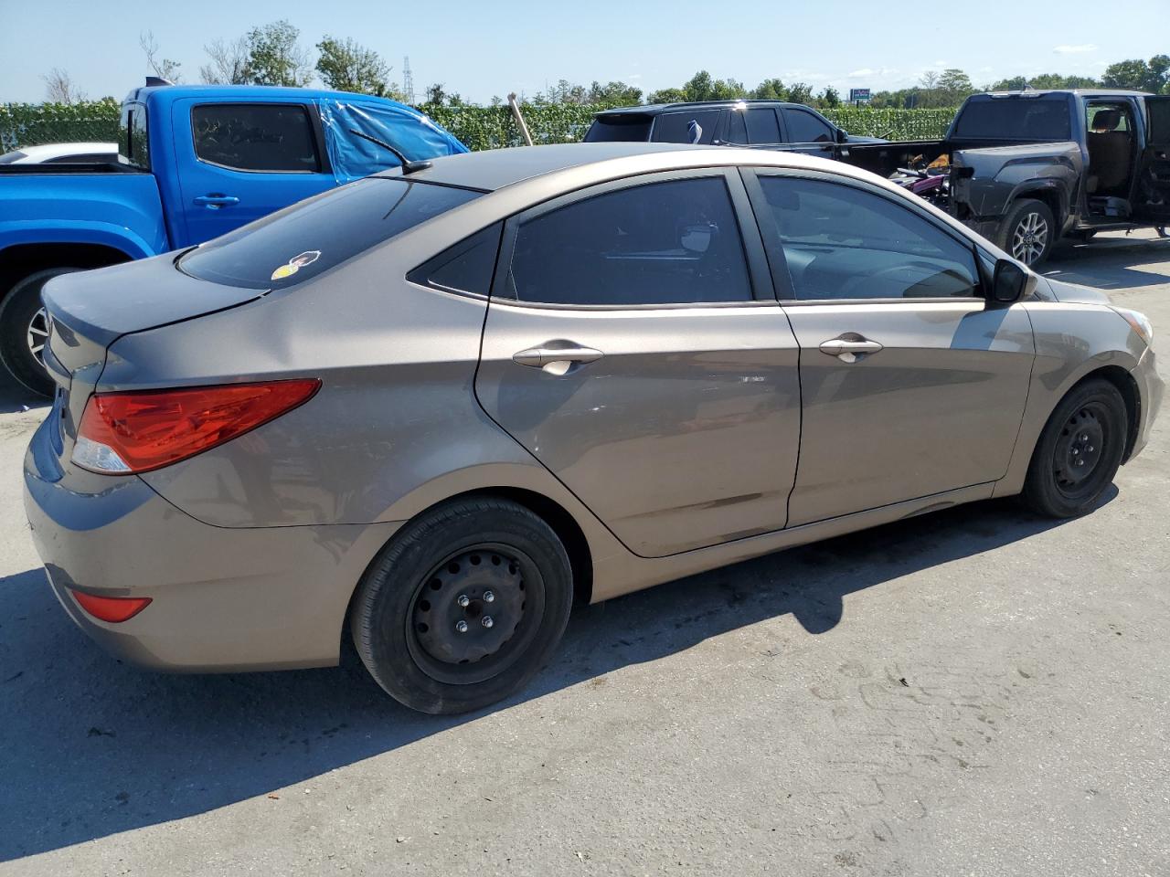 KMHCT4AEXEU623773 2014 Hyundai Accent Gls