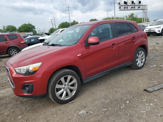 Lot #2519691183 2014 MITSUBISHI OUTLANDER salvage car