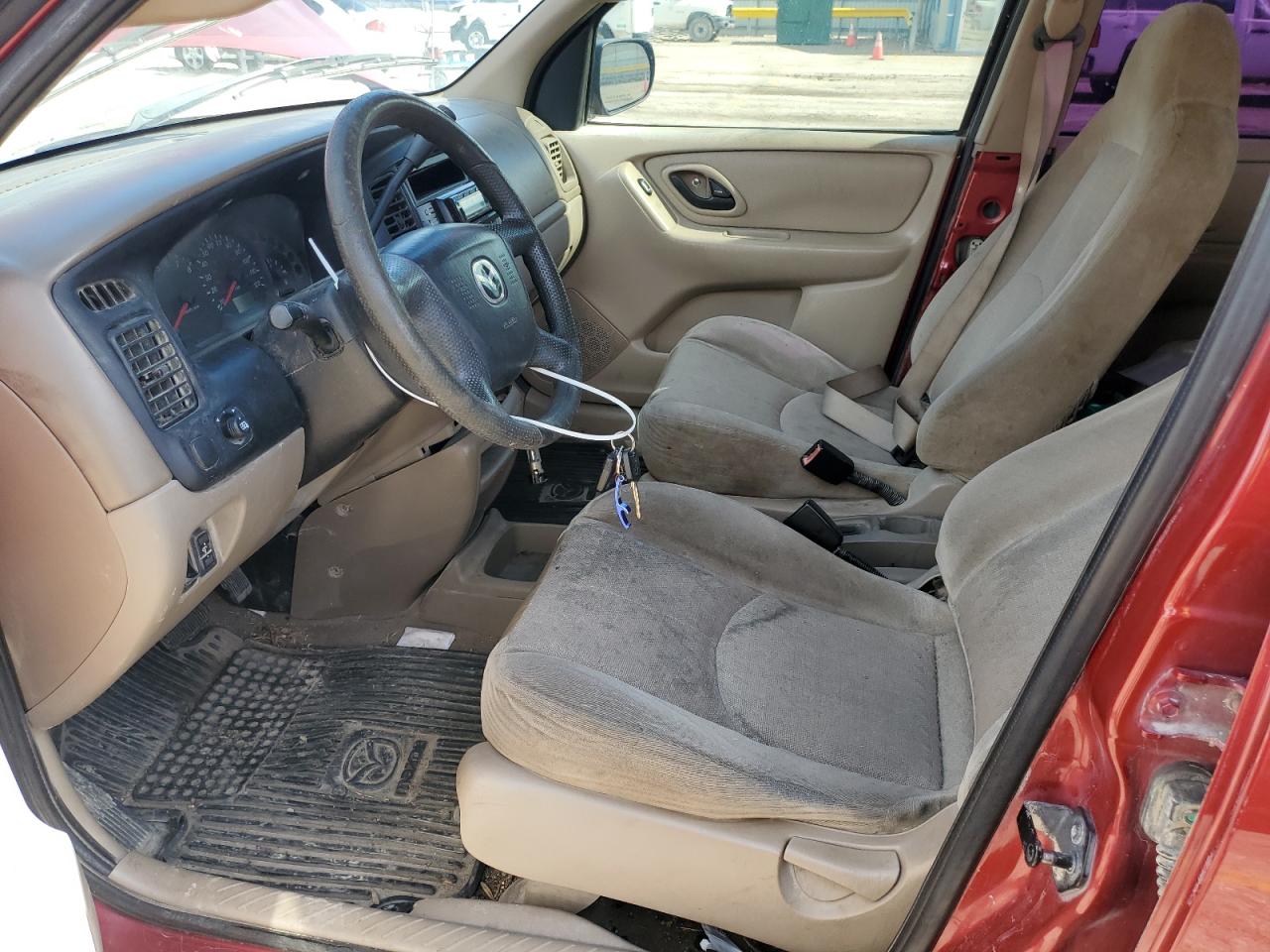 4F2YU06111KM16281 2001 Mazda Tribute Dx