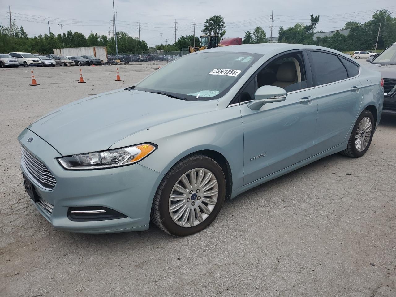 3FA6P0LU1DR201678 2013 Ford Fusion Se Hybrid