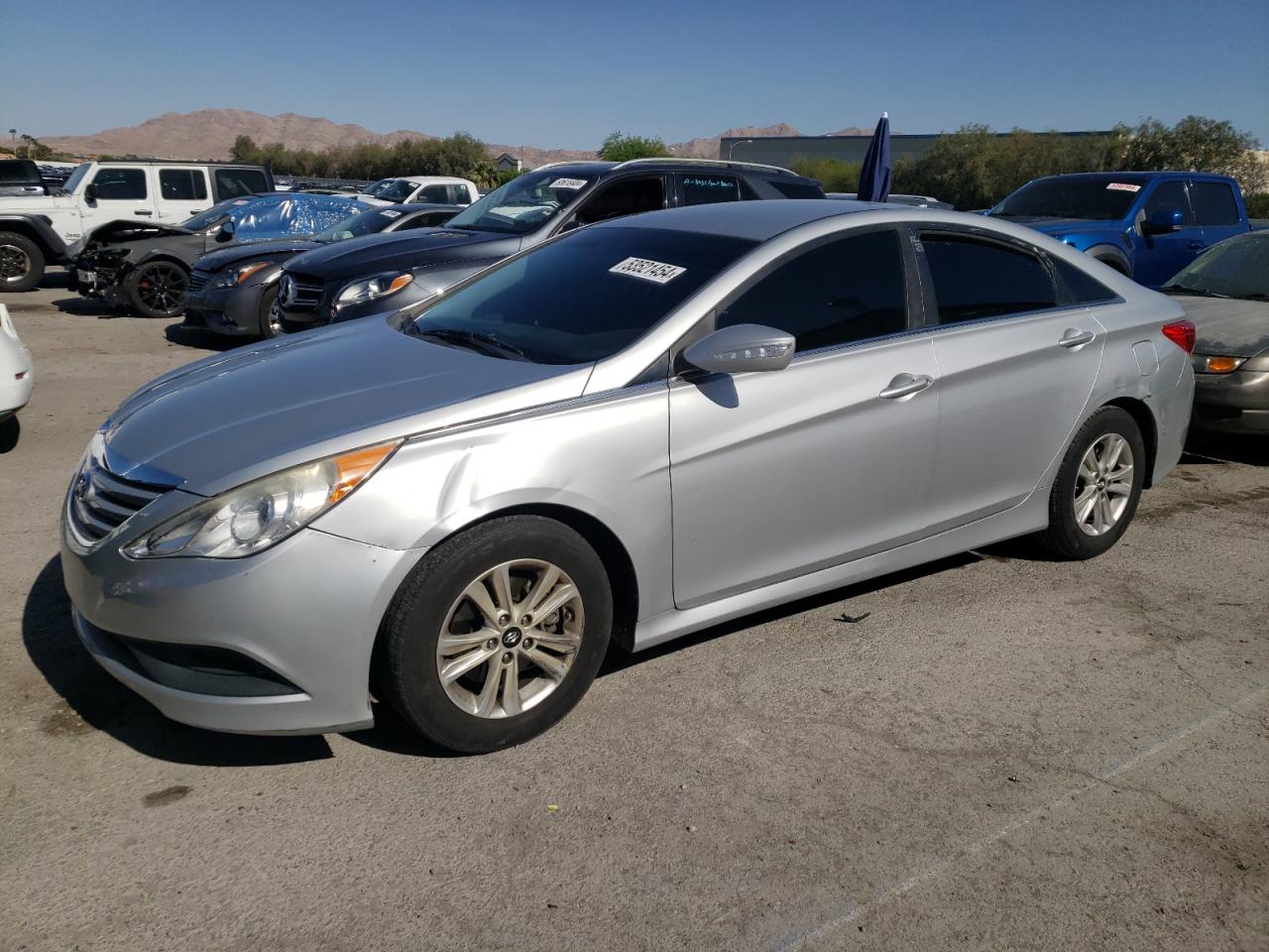 2014 Hyundai Sonata Gls vin: 5NPEB4AC4EH897138