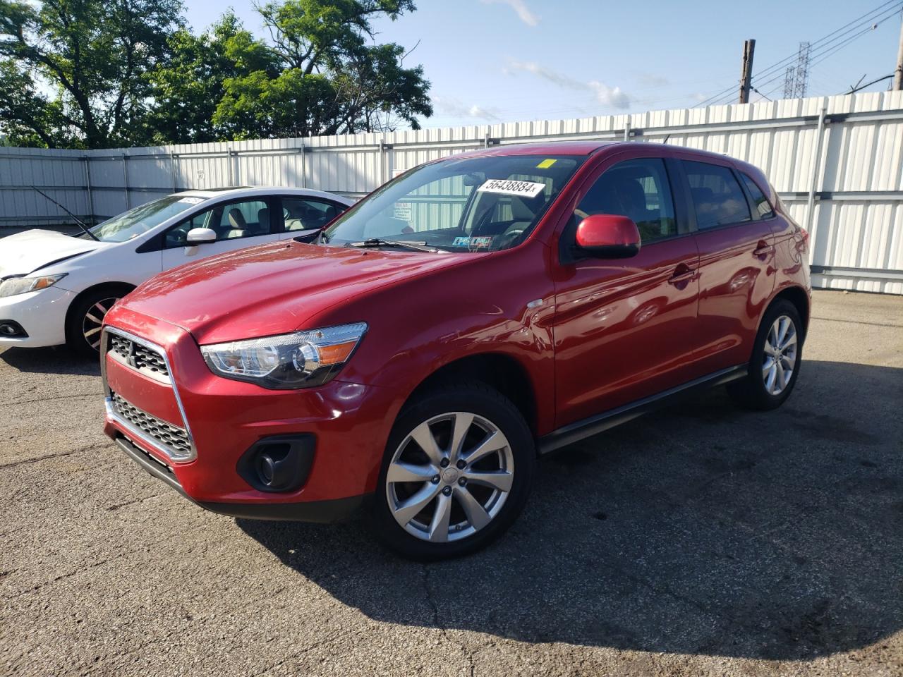 4A4AR3AUXFE027725 2015 Mitsubishi Outlander Sport Es